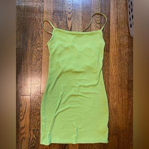 Urban Outfitters Green Mini Bodycon Dress
